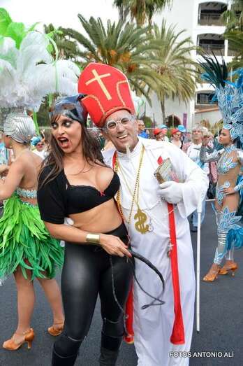 Imagen de la cabalgata del pasado año (Foto Antonio Alí)